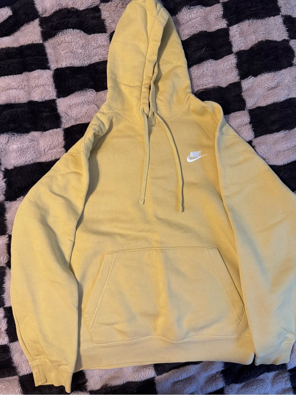 Men’s Nike Hoodie Size Large Yellow